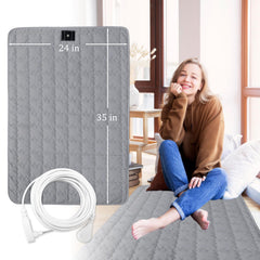 LAXVAPIU grounding mat for feet, 24x35 inch surface, ideal for daily grounding use.
