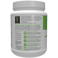 LEAN1 vanilla shake served for a satisfying morning routine.