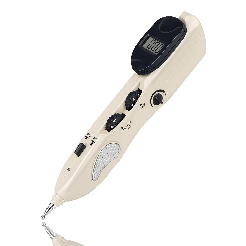Leawell Electronic Acupuncture Pen front view portable for on-the-go pain support