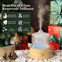 Lecdura diffuser operates whisper-quiet for peaceful environments