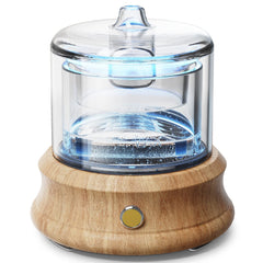 Lecdura glass reservoir diffuser with clear glass for clean aroma.