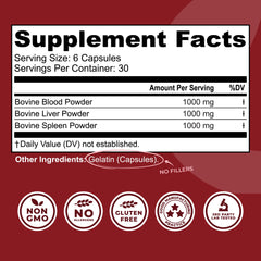 Left Coast Performance freeze-dried beef liver capsules showcasing nutrient-dense organ nutrition