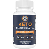 Left Coast Performance Keto Electrolyte supplement bottle front view for hydration support
