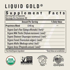 Legendairy Milk Liquid Gold milk thistle imagery for gentle plant nourishment.