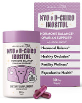 Legendairy Milk Pure Inositol bottle supports cycle wellness and hormone balance.