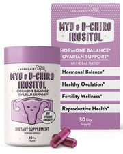Legendairy Milk Pure Inositol bottle supports cycle wellness and hormone balance.
