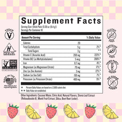 Legendairy Milk She's Thirsty strawberry lemonade packet pour for quick hydration