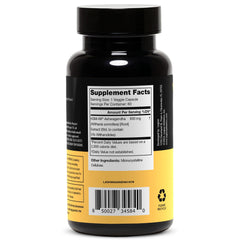 LEGION Ashwagandha root powder bottle emphasizing natural extract for mood support.