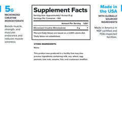 LEGION creatine monohydrate dissolves smoothly in glass for quick energy.