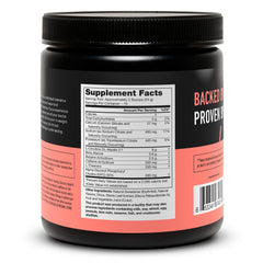 LEGION preworkout fruit punch powder ready to mix for training.