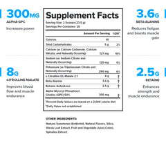 LEGION Pulse preworkout scoop ready for a precise serving