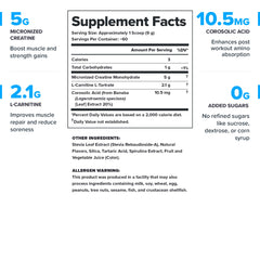 LEGION Recharge grape label view highlighting clean, transparent ingredients