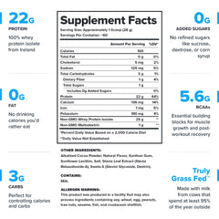 LEGION Whey+ bag front label highlights clean ingredients and high protein per serving.