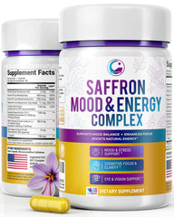 LEGRANO premium saffron bottle pour for mood support