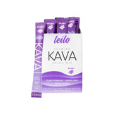 LEILO Calming Kava Berry stick pack ready for on-the-go relaxation.