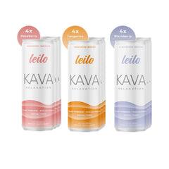 LEILO Tangerine Mango can featuring vibrant flavor and calming mood