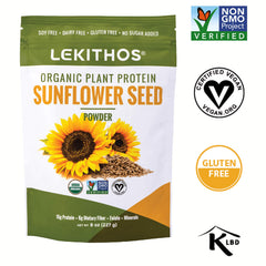 Lekithos Sunflower Protein baking ideas suggest versatile gluten-free protein option