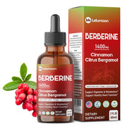 LELUMOON Ultra Berberine bottle front for daily digestive and metabolic support.