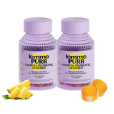 Lemme Purr bottle with pineapple gummies for vaginal balance