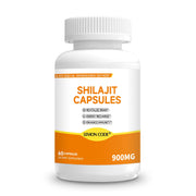 LEMON CODE Shilajit capsules bottle highlighting energy and focus support