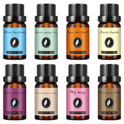 LEMPFE Hotel Diffuser Oil Discovery Kit eight 10ml amber bottles for home spa ambiance