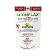 Leonflax bottle pour shows simple daily use for digestive support