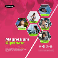 Nutrition label on Leozmr Gummies showing essential vitamins and minerals