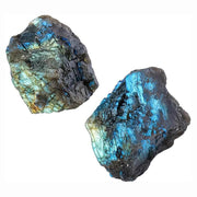 LERSUSI Labradorite raw stone bulk set for energy work and meditation decor