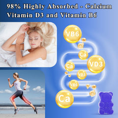 LETSCOL gummies highlighting potassium and CoQ10 for energy support.