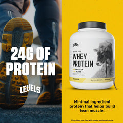 Levels Cold-process microfiltered whey highlights premium processing