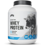 Levels grass-fed whey protein powder bag highlights clean ingredients for daily use.