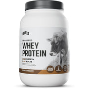 Levels grass-fed whey tub front, premium packaging for post-workout fueling.