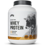 Levels Nutrition vanilla cinnamon whey powder tub showing clean label for daily fueling.