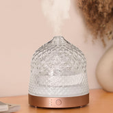 Levoair 200ml glass diffuser with clear reservoir for pure diffusion.