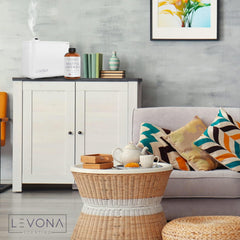 LEVONA SCENT eucalyptus-bergamot blend refreshes office and home.