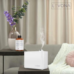 LEVONA SCENT Restful Lavender note promotes calm in living spaces.