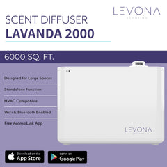 Lavanda 2000 HVAC kit for seamless centralized scent integration.