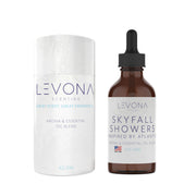Levona Scent Skyfall Showers bottle close-up for a premium diffuser experience