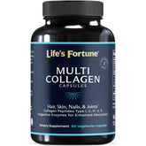 Lewis Labs Multi Collagen Capsules bottle with capsules, supports joints and skin elasticity.