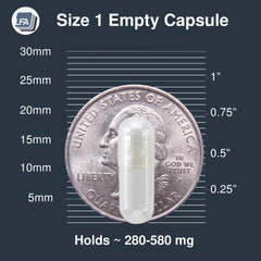 LFA Pullulan capsules shell closeup demonstrates fast dissolution potential.