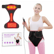 LHDCTK 3-in-1 red light therapy belt front view for easy home use.