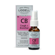 Liddell homeopathic cough spray bottle ready for quick relief