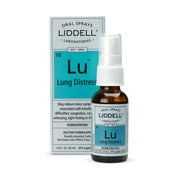 Liddell Lung Distress bottle pour shows easy dosing for quick support