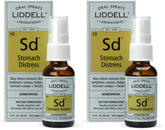 Liddell stomach distress bottle front view for quick reference during use
