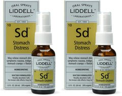 Liddell stomach distress bottle front view for quick reference during use