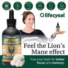 Double extraction process emphasizes potency and absorption in Life Cykel tincture.