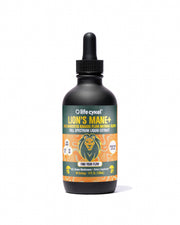 Life Cykel Lion's Mane bottle with Kakadu Plum for mental clarity and focus.