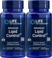Life Extension Advanced Lipid Control bottle with capsules for daily use and support