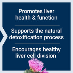 Product label of Life Extension Advanced Milk Thistle with gluten-free and non-GMO notes
