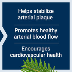Life Extension Arterial Protect Pycnogenol pine bark extract label detail supporting vascular health